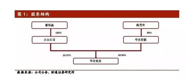 图2:股权结构图(单位:%)