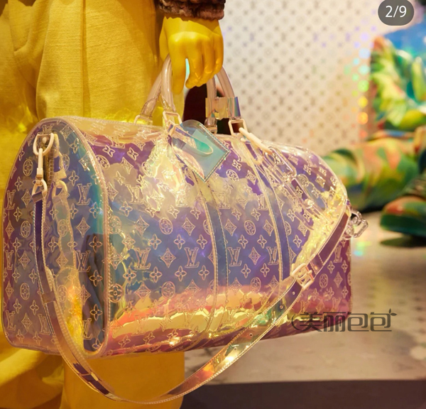 史上最拉风限量款lv旅行包来了 炫彩pvc究竟有多大魅力？