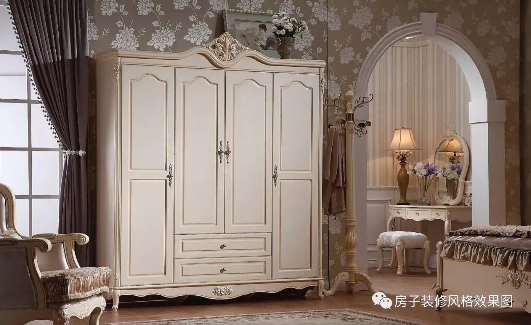卧室效果欧式图衣柜设计图_卧室效果欧式图衣柜设计_欧式卧室衣柜设计效果图