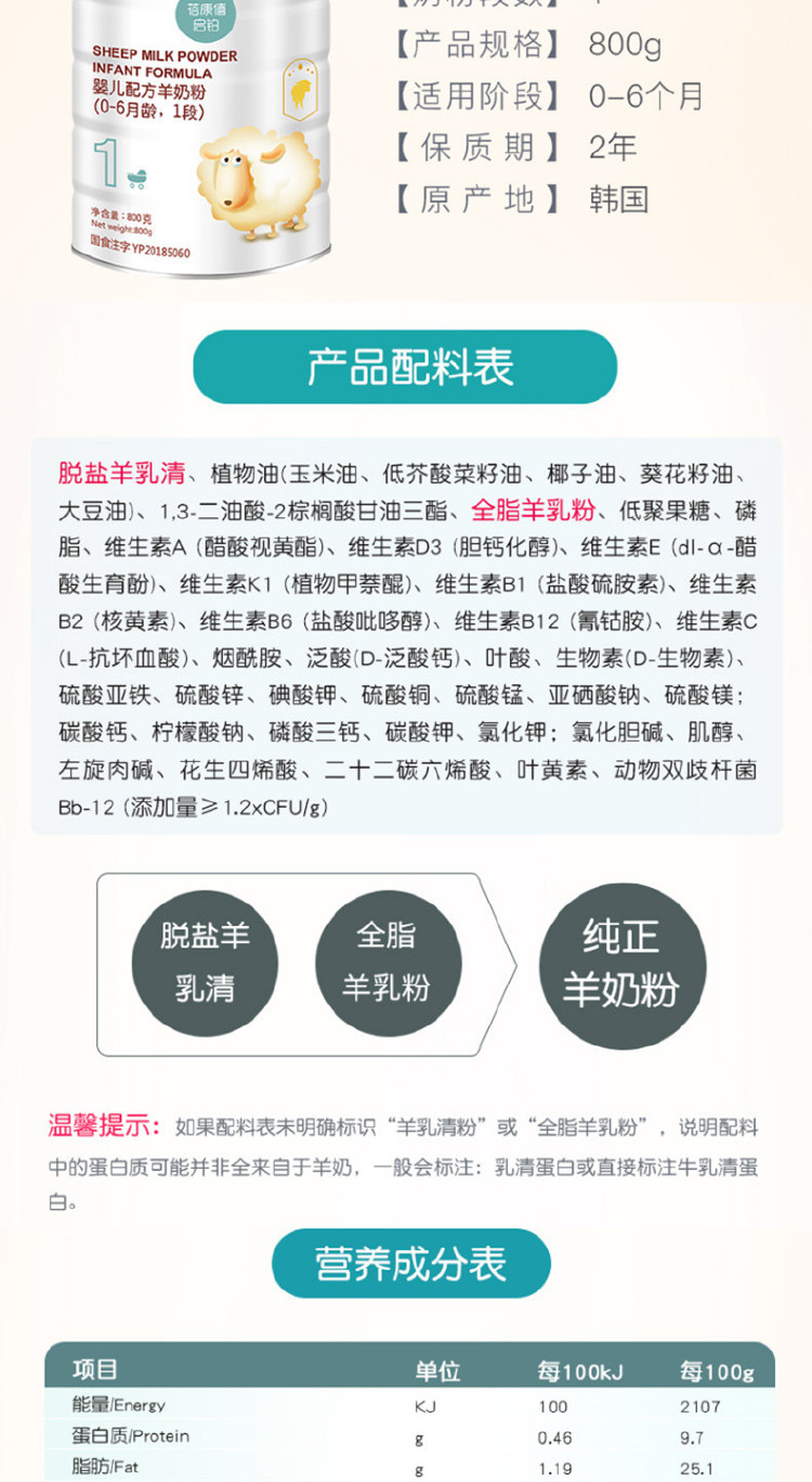 进口奶粉卡洛塔妮_卡洛塔妮羊奶粉产地_卡洛塔妮羊奶哪里生产的