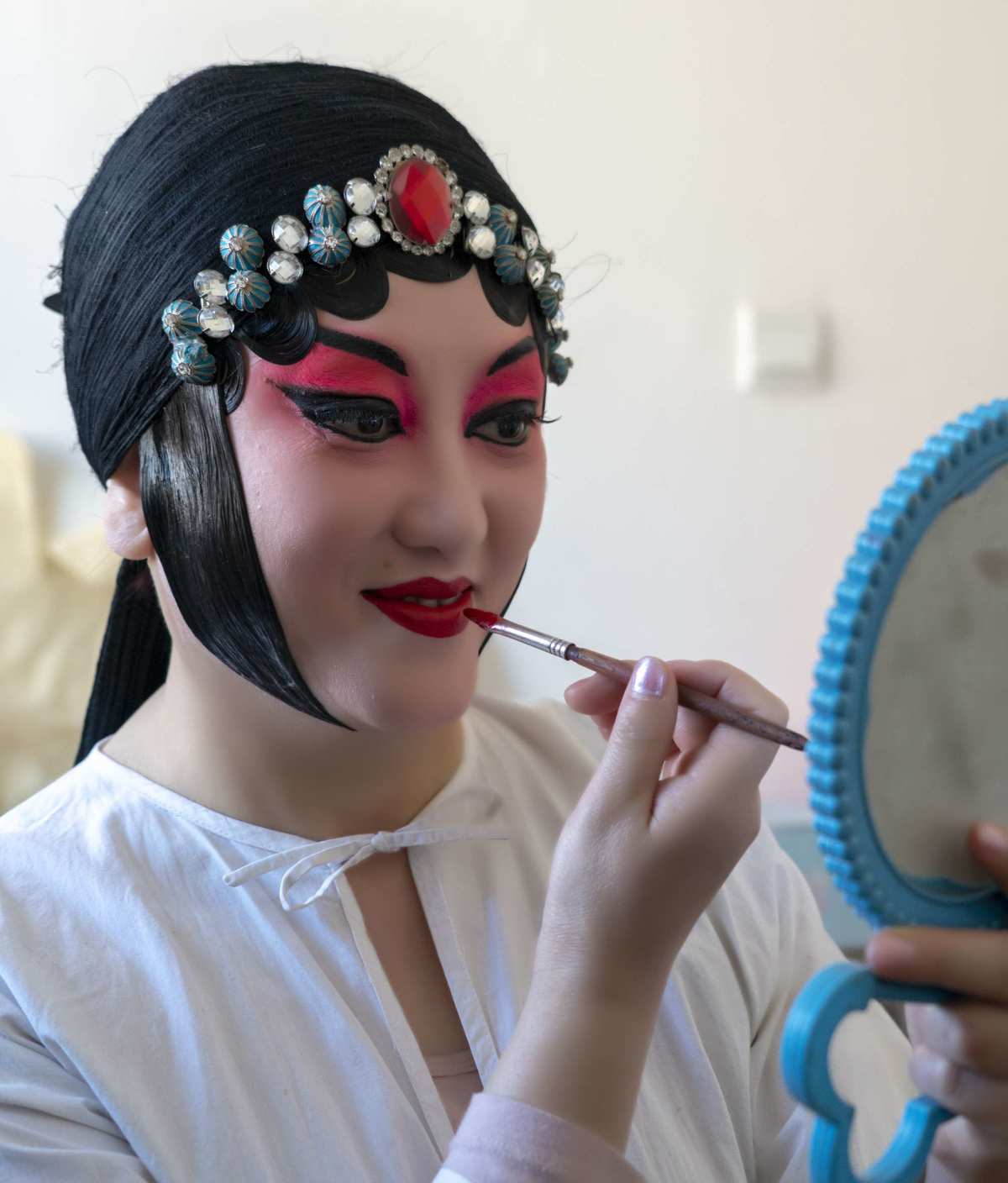 京剧化妆视频_京剧妆怎么化妆_京剧化妆术语